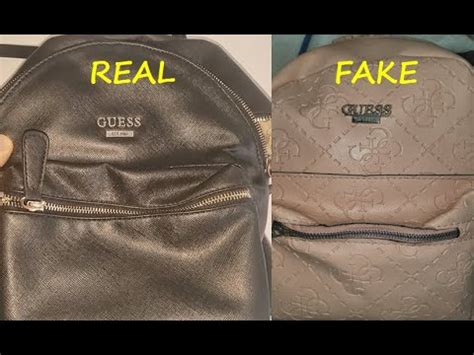 how to spot a fake guess bag|guess handbags authentic.